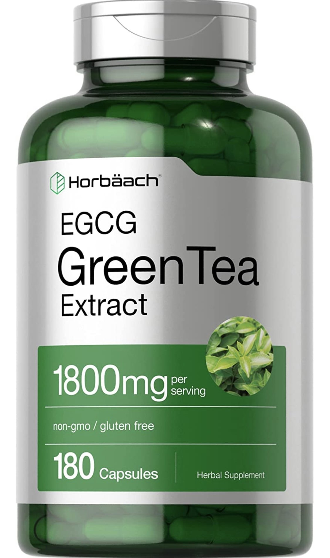 EGCG Green Tea Extract Pills | Max Potency | Horbaach - sharing