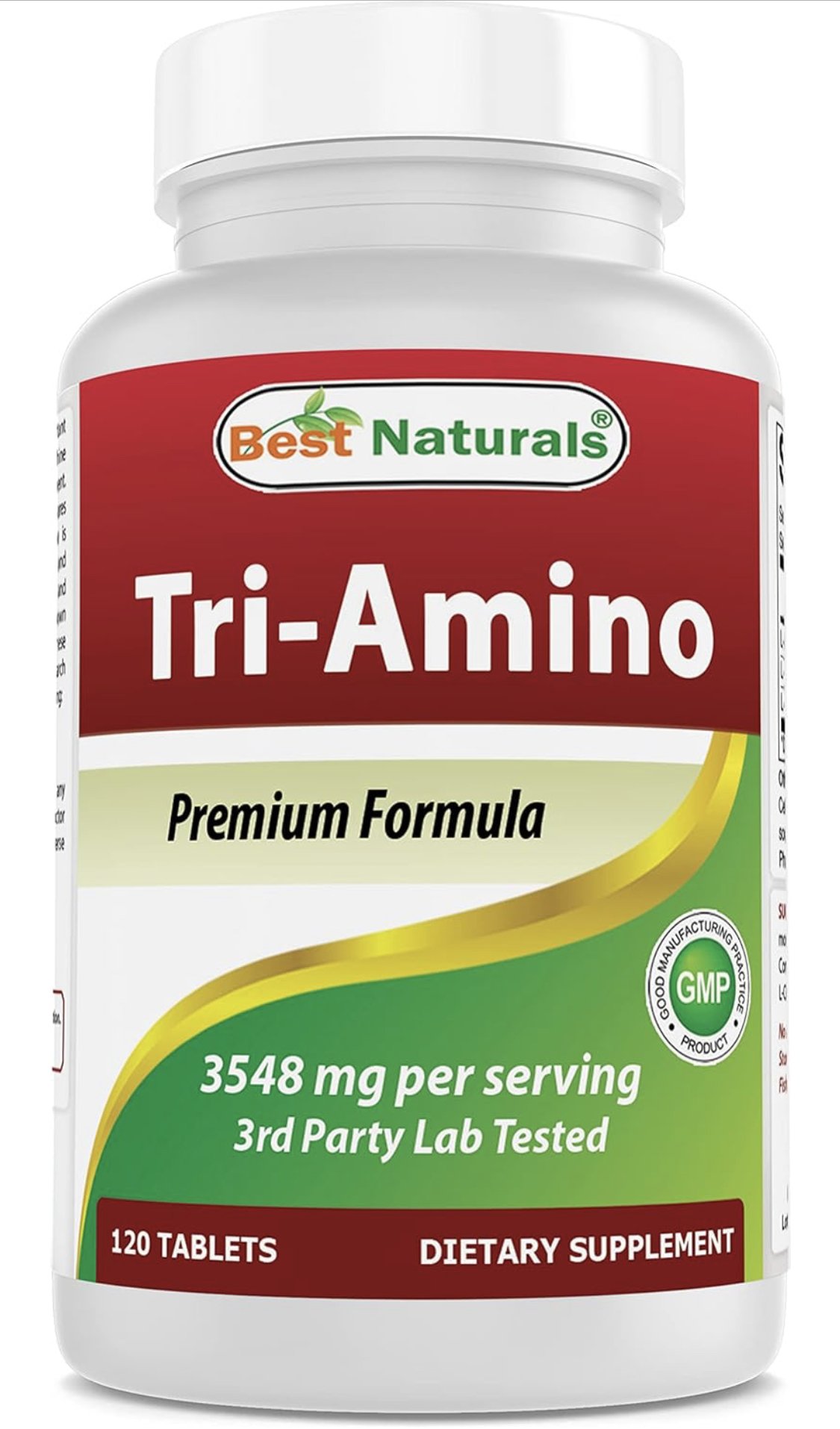 Best Naturals Tri-Amino with L-Arginine, L-Ornithine, L-Lysine - sharing